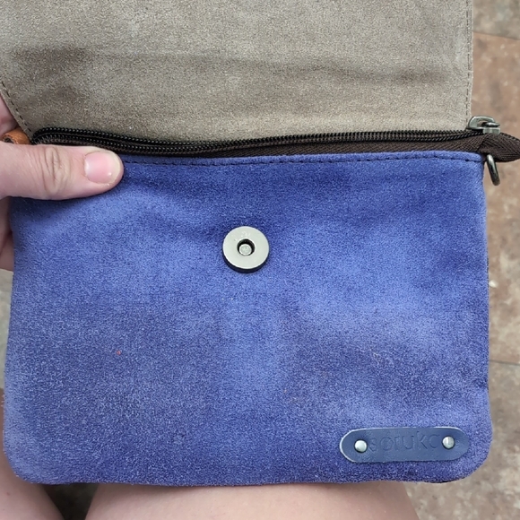 Soruka Leather Clutch with Tassel - Picture 9 of 9